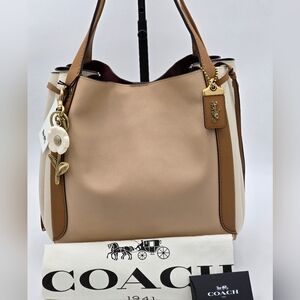 🔥NWT🔥 Coach 1941 Glovetanned Leather Harmony Hobo In Colorblock